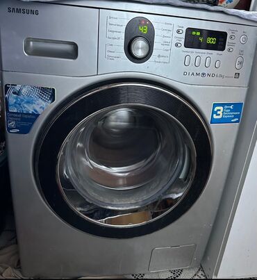 samsung paltaryuyan xeta kodlari: Paltaryuyan maşın Samsung, 6 kq, İşlənmiş, Avtomat, Qurutmasız, Kredit yoxdur, Ünvandan götürmə
