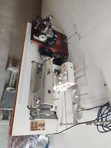 tikis avadanliqlari: Tikiş maşını Janome, İşlənmiş,Overlok, 3 saplı — 3