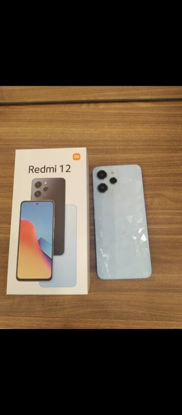 Xiaomi: Xiaomi 12, 256 GB, rəng - Mavi, 
 Zəmanət, Düyməli, Sensor