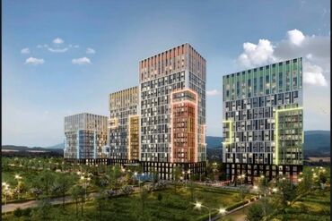 Продажа квартир: 2 комнаты, 82 м², Элитка, 19 этаж, ПСО (под самоотделку)