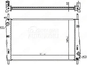 termostat za audi a4 b8: HLADNJAK VODE TDDI ZA FORD MONDEO OD 2001. DO 2005. GOD. | Polovni — 6