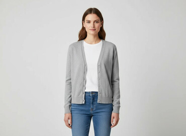 narzutka h m: H&M, Kardigan damski, rozmiar M