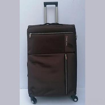 Putni koferi i torbe: Troler/kofer na točkiće – tamno braon, meki kofer - Dimenzije — 3