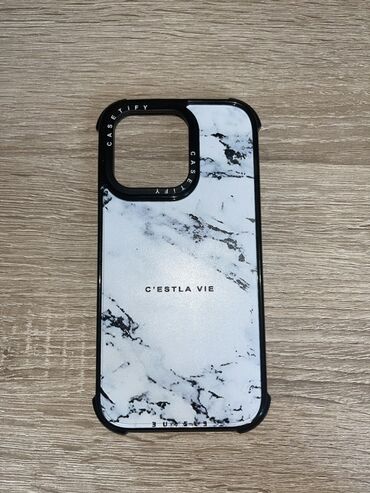 корпус для компьютера: На 14-15 про Защитный чехол Casetify для iPhone с мраморным узором