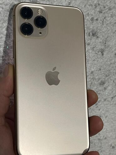 продать телефон: IPhone 11 Pro, Колдонулган, 256 ГБ, Алтын, Коргоочу айнек, Каптама, 81 %