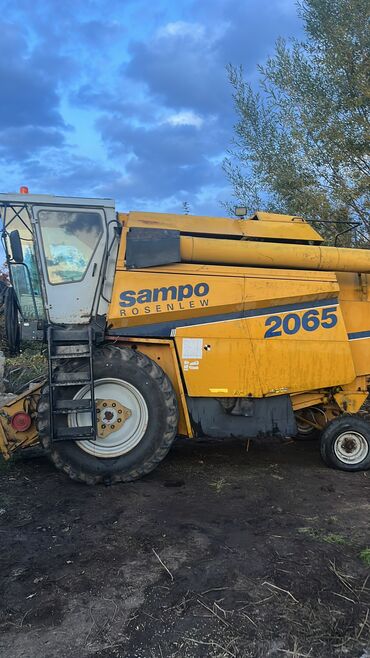 купить фронтальный погрузчик бу: Sampo комбайн саьылат