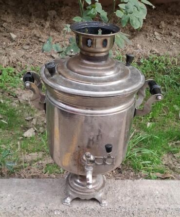 Plitələr və bişirmə panelləri: İşlənmiş Od Samovar, 7 l
