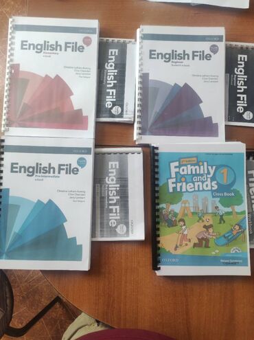 асель китеп: Книги новые(копии) English File всех уровней со Students book(