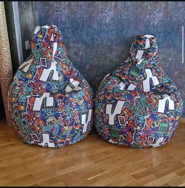 Pufiklər: Pufik-kreslo, Parça, Kredit yoxdur, Şəhərdaxili pulsuz çatdırılma — 20