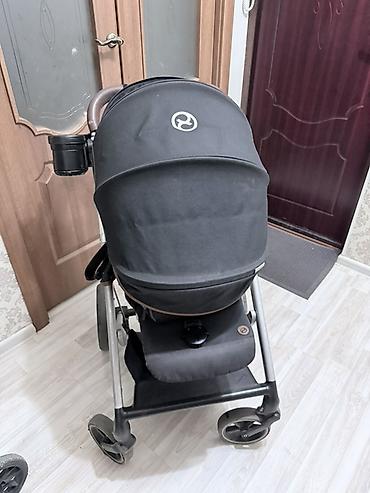 Коляска, Cybex, цвет - Черный, Б/у, Самовывоз