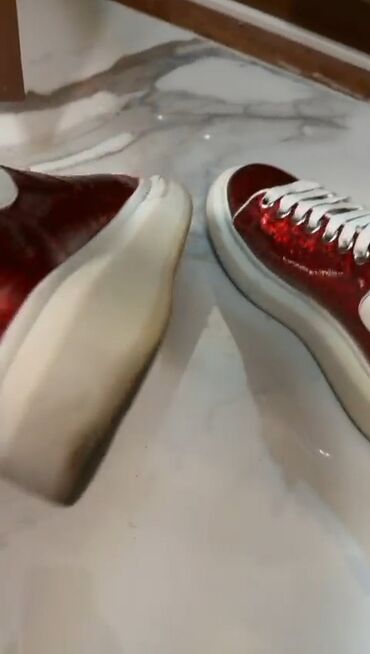 Women's Sneakers and athletic shoes: Ölçü: 37, rəng - Qırmızı, İşlənmiş — 8