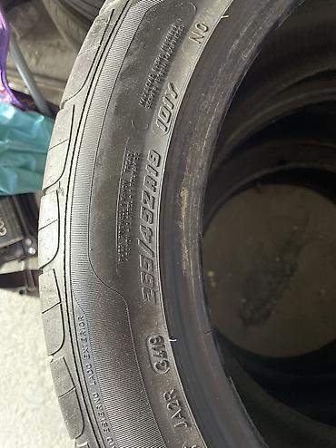 41 5: Шины 265 / 45 / R 18, Лето, Б/у, Пара, Легковые, Германия, GoodYear — 2