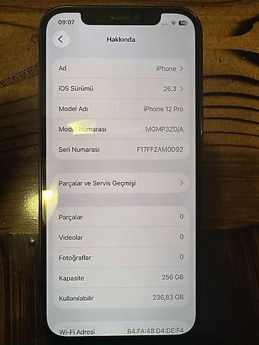 Apple iPhone: IPhone 12 Pro, 256 GB, Graphite — 5