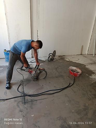 Beton işləri: Beton kəsmə xidməti - Divar, döşəmə və tavanlarda dəqiq və səliqəli — 19