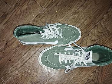 vans sk8 hi: Мужские кроссовки, 36.5, Vans, Б/у, цвет - Зеленый — 1