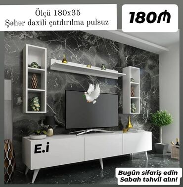 Dolablar: TV altlığı yeni