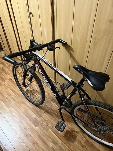 format velosiped: Горный велосипед Picker спущенные колеса. Характеристики по фото: - — 2