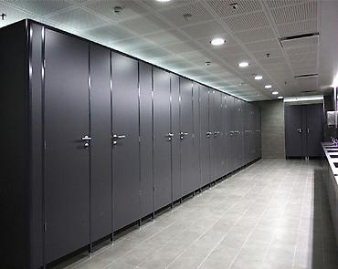 wc: WC kabinlər – Suya, nəmə və zərbəyə davamlı antibakterial — 1