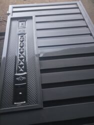 Откатные ворота: Комплект декоративных металлических ворот и секций ограждения — 20