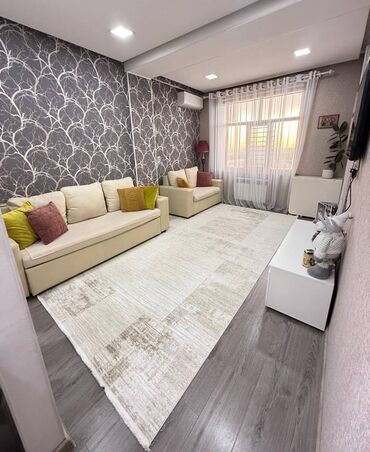 квартира авангард продажа бишкек: 2 комнаты, 55 м², Элитка, 10 этаж, Евроремонт