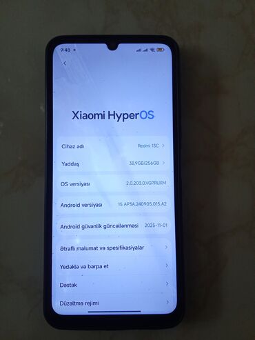 Redmi: Redmi 13C, 256 GB, rəng - Mavi, İki sim kartlı — 6