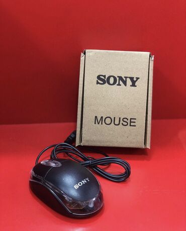 Mauslar: Sony kompyuter mouse✅ Endirimde cemi 5 azn🥰 Cabel vasitesi ile