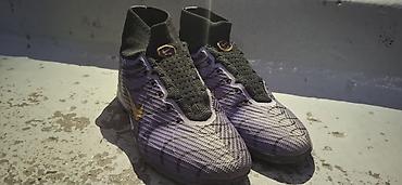 nike react: 33 размер Футбольные бутсы Nike с носком-манжетой - Модель с высоким — 3
