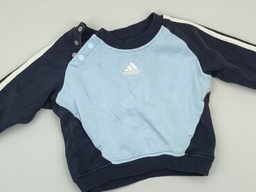 kurtka wiosenna chłopięca: Sweatshirt, Adidas, 6-9 months, condition - Very good