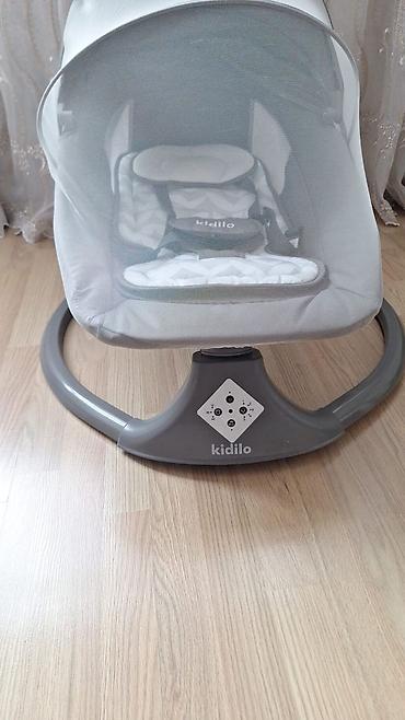 hava matras: Kidilo elektrik beşik-swing - Marka/model: Kidilo - Rəng: boz - Tip — 2