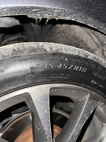 hyundai r17 disk: İşlənmiş Disk təkər Hyundai 245 / 45 / R 18, 5 Boltlu — 4
