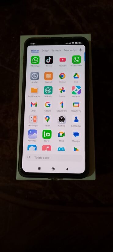 iphone 12 gəncə: Redmi 11, 256 GB, rəng - Qara, Sensor, Barmaq izi, İki sim kartlı