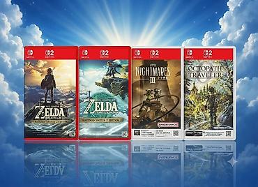 Игровые картриджи для Nintendo Switch (в коробках) - The Legend of