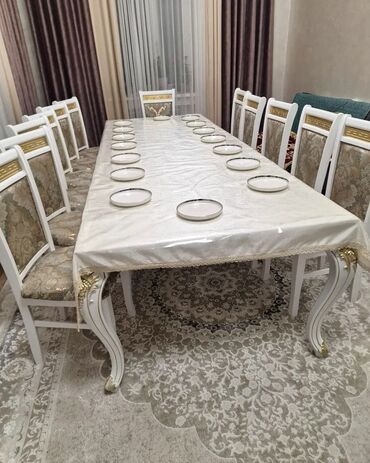 Столы и стулья для зала: Стол и стул для зала, Новый, цвет - Белый — 11