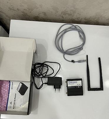 internet tap: 📶 Teltonika RUT230 sənaye 3G router satılır Tam komplekt: router — 1
