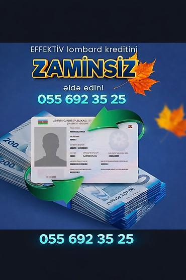 Транспорт: Xidmət: Avto Lizinq və lombard krediti Təsvir: - Avtomobilinizi — 2