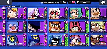 Digər: Brawl Stars oyun hesabı - Kupa: 47,601 - Seviyyə: 22, XP 175/950 - — 5