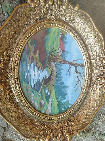 Gobleni: Set od 4 uokvirene goblene – barokni pozlaćeni ramovi - Motiv 1 — 13