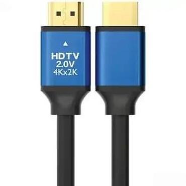 Kablovi i adapteri za kamere: HDMI kabl 2.0 – 4K x 2K - Standard: HDMI 2.0 (kompatibilan sa HDMI — 14
