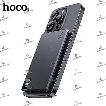 type c: Магнитный ультратонкий повербанк Hoco CJ28 5000 mAh — компактный — 4