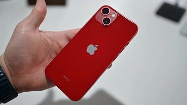 iphone red 7: IPhone 13, Б/у, 128 ГБ, Красный, Зарядное устройство, Кабель, Наушники, 85 %