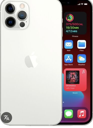 мониторы экономные: IPhone 12 Pro, Серебристый