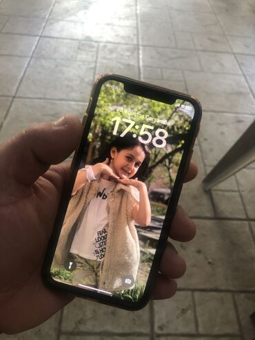 x iphone ikinci el: IPhone X, 64 GB, Ağ, Simsiz şarj