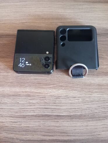 Samsung: Samsung Galaxy Z Flip 3, 256 GB, rəng - Qara, Barmaq izi