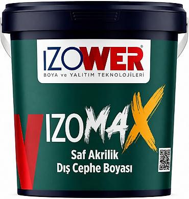 fasad daşları: №: 15934 Məhsulun adı: Fasad boyası Izower IzoMax B Baza, 10 L Brend — 1