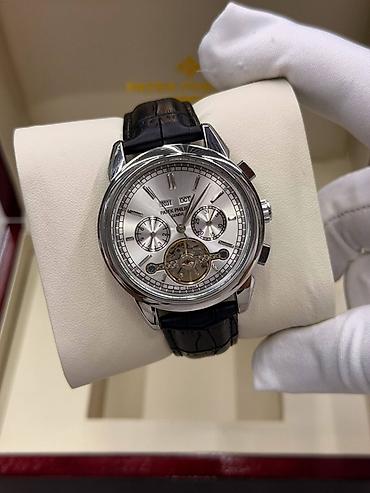 patek philippe geneve: Часы Patek Philippe, механические, с открытым балансом — 1