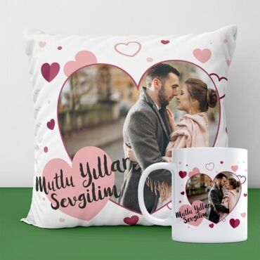 Reklam, çap: Yastıq və finçan dest .İstədiyiniz şəkillə çap olunur.hədiyýelik cox — 5