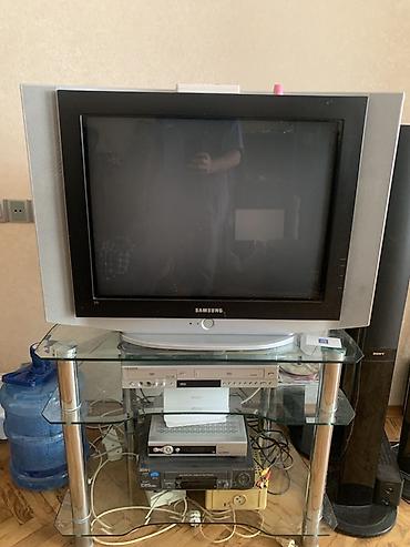 Samsung CRT televizor YENİ - Ekran: təxminən 29–32 düym, geniş
