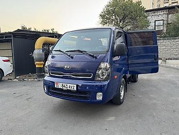гегант бортовой: Продается Kia Bongo 3 дубль кабина Синий цвет, удобная машина для — 4