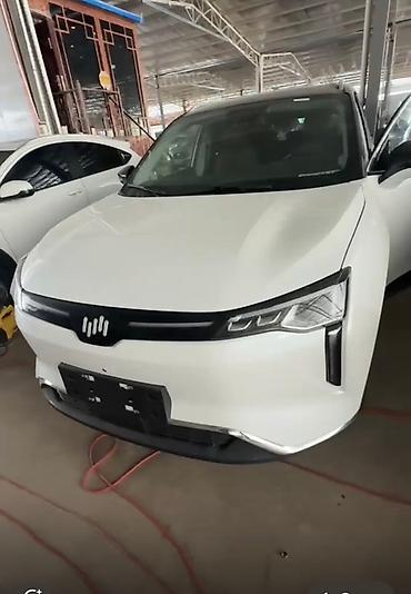 Другие автомобили: Электрический кроссовер белого цвета с современным дизайном — 5