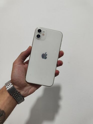 azercell elaqe 2002: IPhone 11, 128 GB, Ağ, Face ID